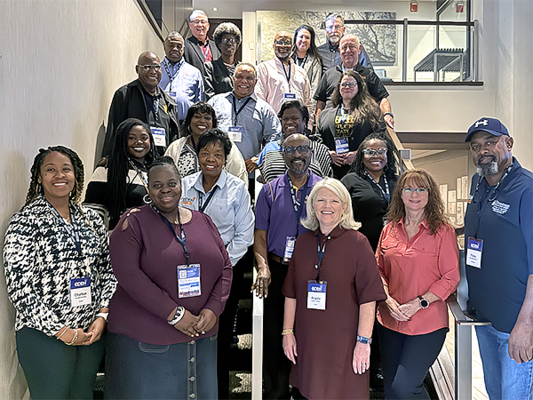 Members of the 1890-Extension Disaster Education Network Advisory Group photographed during the EDEN annual conference in Portland, Maine.