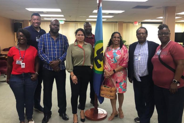 SC State College of Agriculture, Family and Consumer Sciences travel team at the Caribbean Community (CARICOM) with Agricultural and Agro-Industrial Development Program Manager Shaun Baugh and staff.