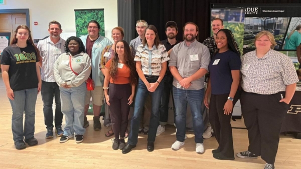 Aquaponics conference group.