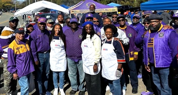 Group at Delicious Tailgate event.